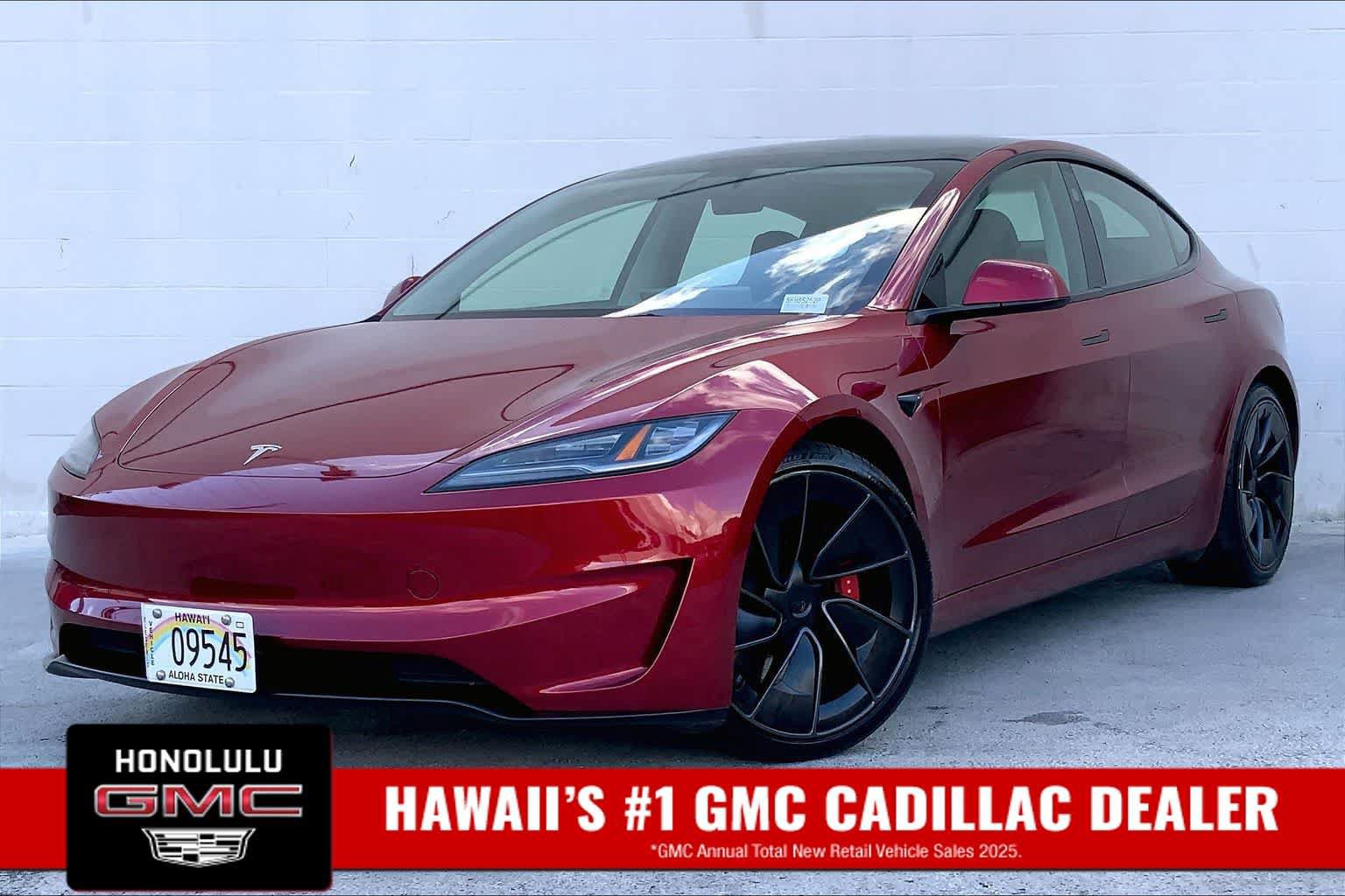 Used 2025 Tesla Model 3 Performance AWD/4WD image 1