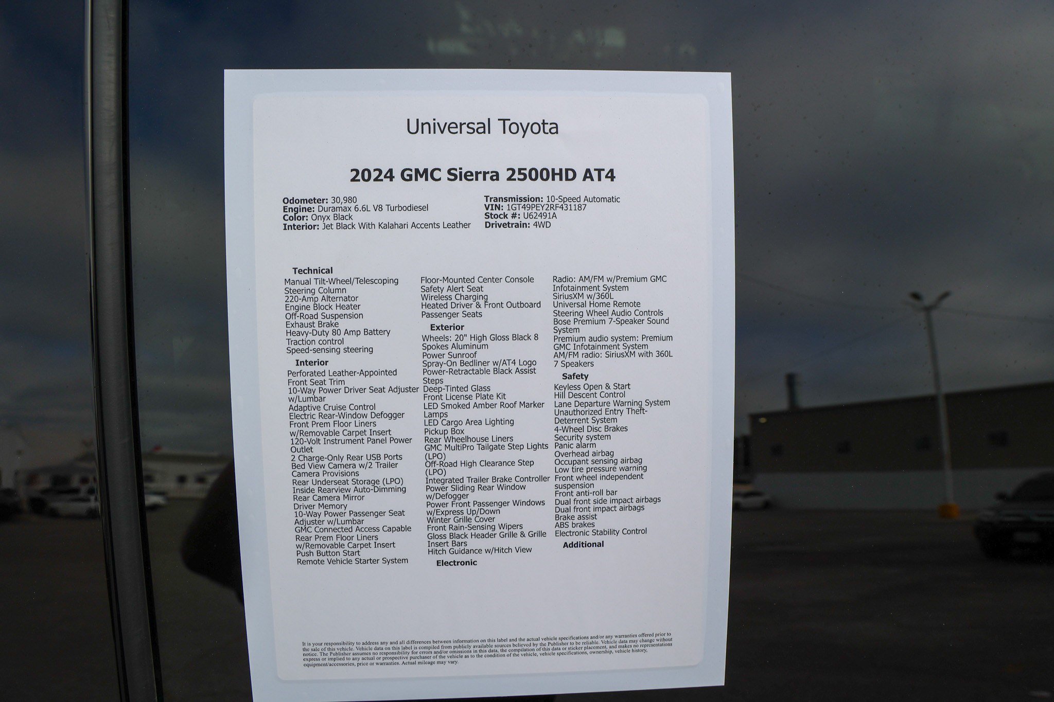 Used 2024 GMC Sierra 2500 AT4 w/ AT4 Premium Plus Package AWD/4WD image 55