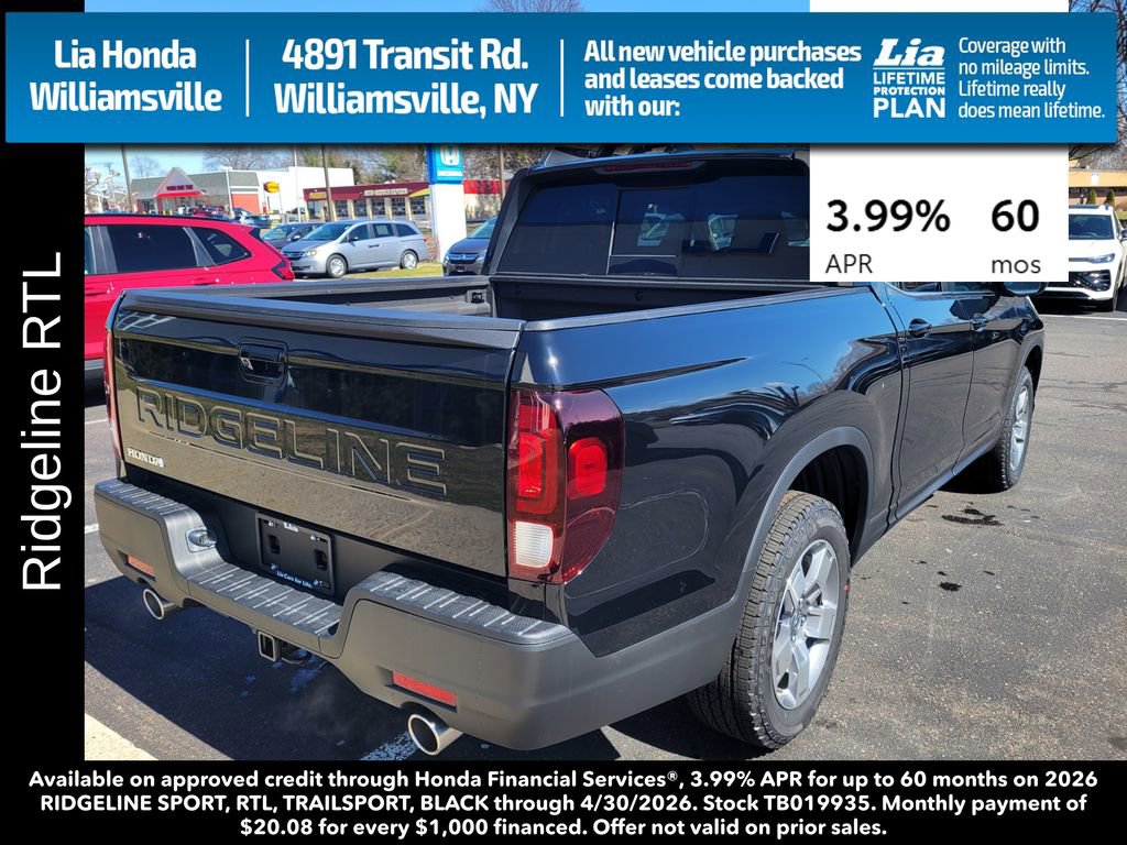 New 2026 Honda Ridgeline RTL image 3