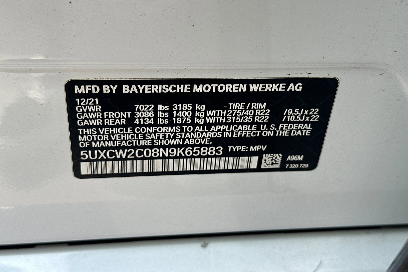 Used 2022 BMW X7 xDrive40i w/ Premium Package AWD/4WD image 41