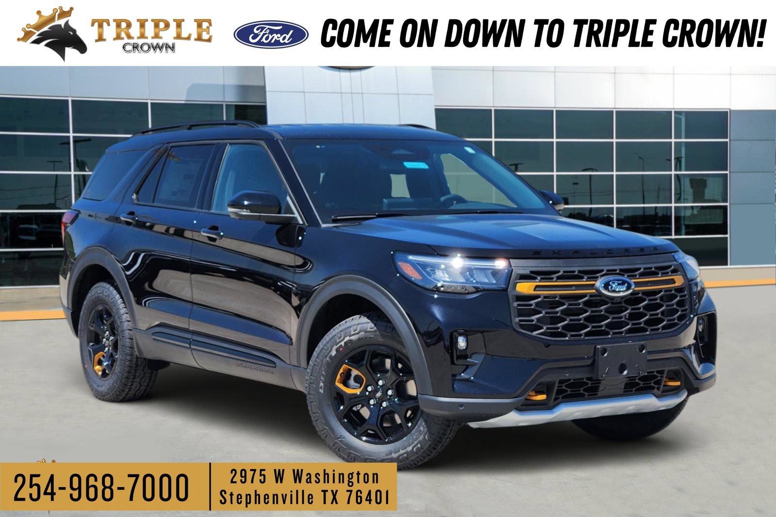 New 2026 Ford Explorer Tremor w/ Tremor Convenience Package