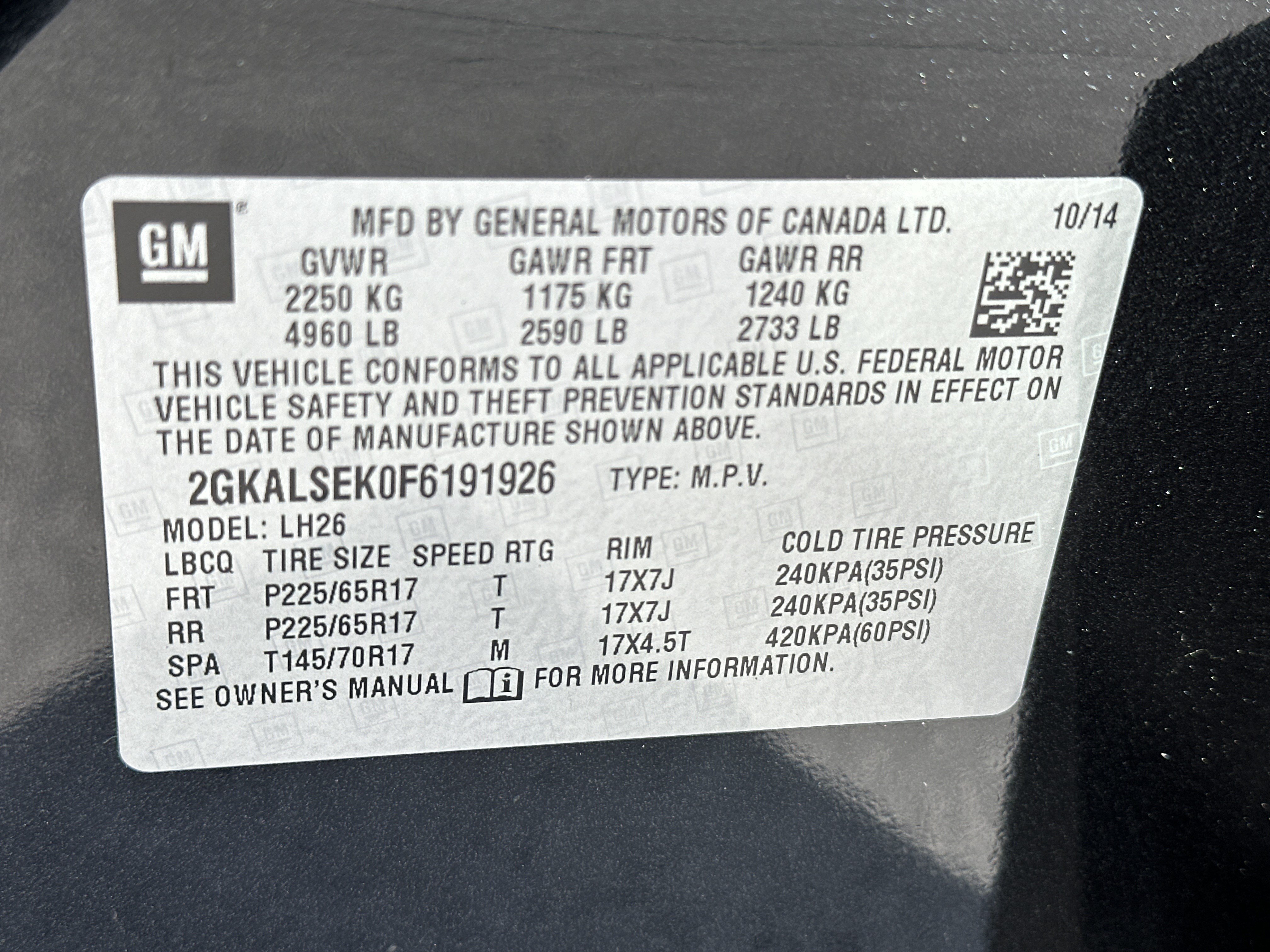Used 2015 GMC Terrain SLT w/ Open Road Package FWD image 30