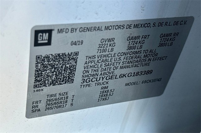 Used 2019 Chevrolet Silverado 1500 LTZ w/ LTZ Plus Package image 28