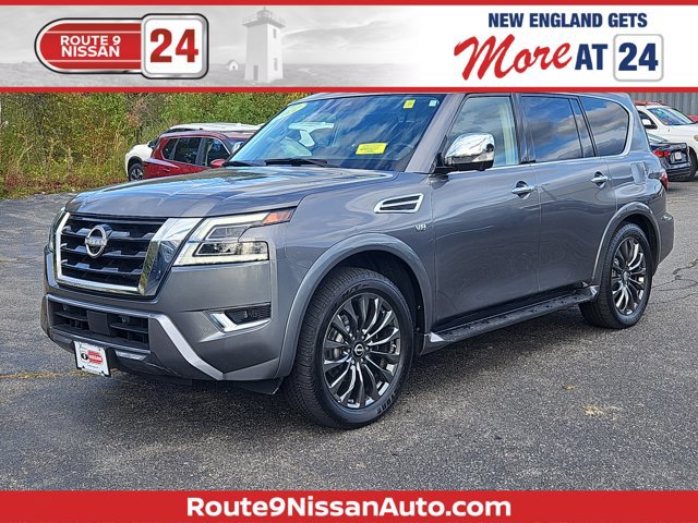 Certified 2022 Nissan Armada Platinum w/ Captain's Chairs Package image 1