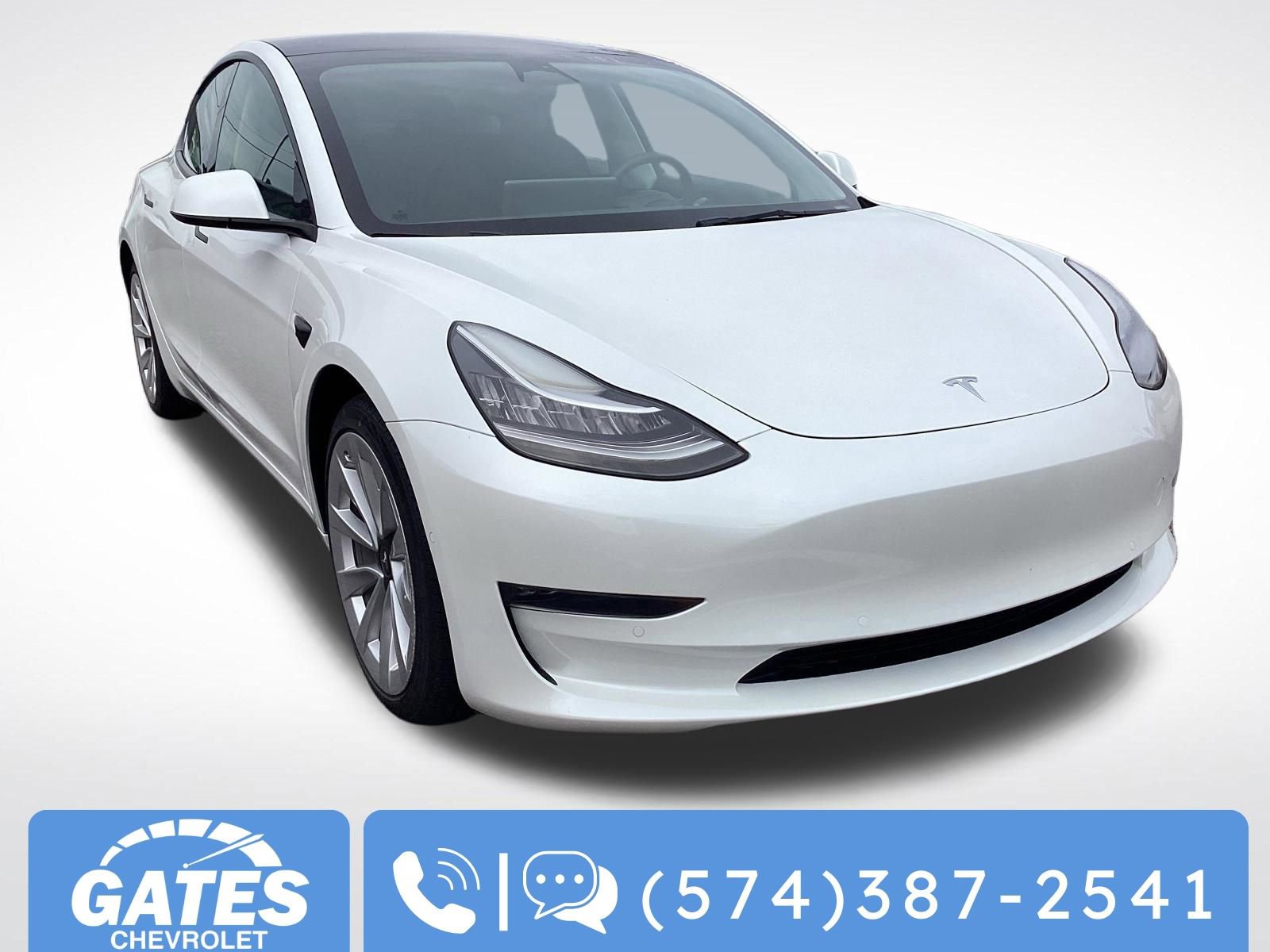 Used 2022 Tesla Model 3 Long Range AWD/4WD image 1