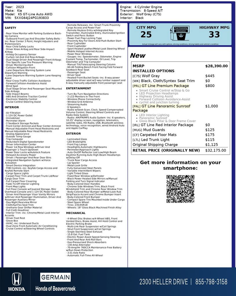 Used 2023 Kia K5 GT-Line image 31