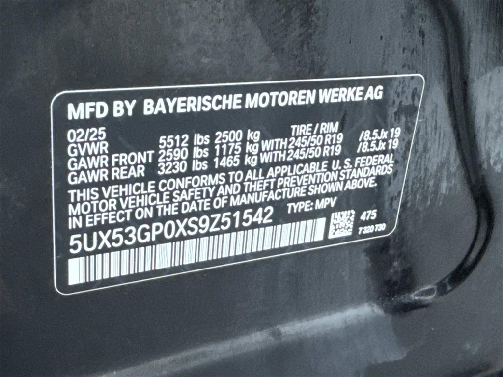 Used 2025 BMW X3 xDrive30i w/ M Sport Package image 28