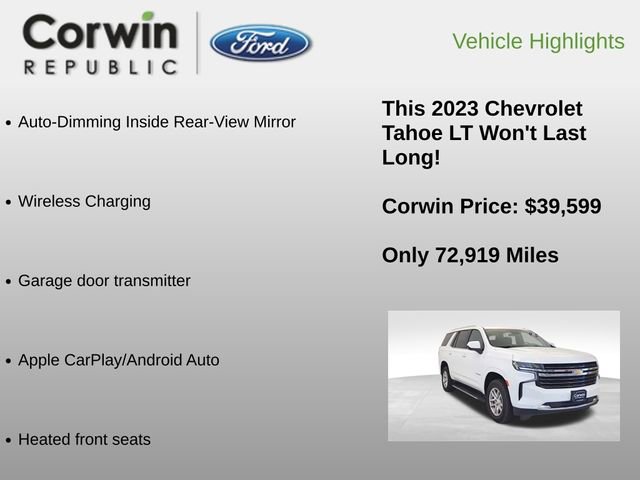 Used 2023 Chevrolet Tahoe LT image 12