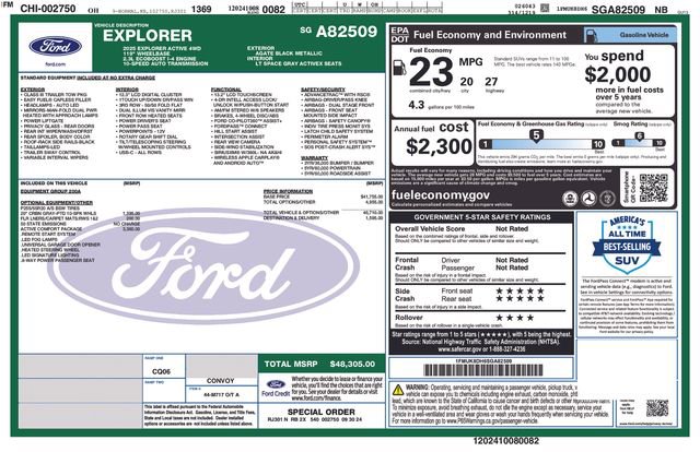 Used 2025 Ford Explorer Active w/ Active Comfort Package image 60