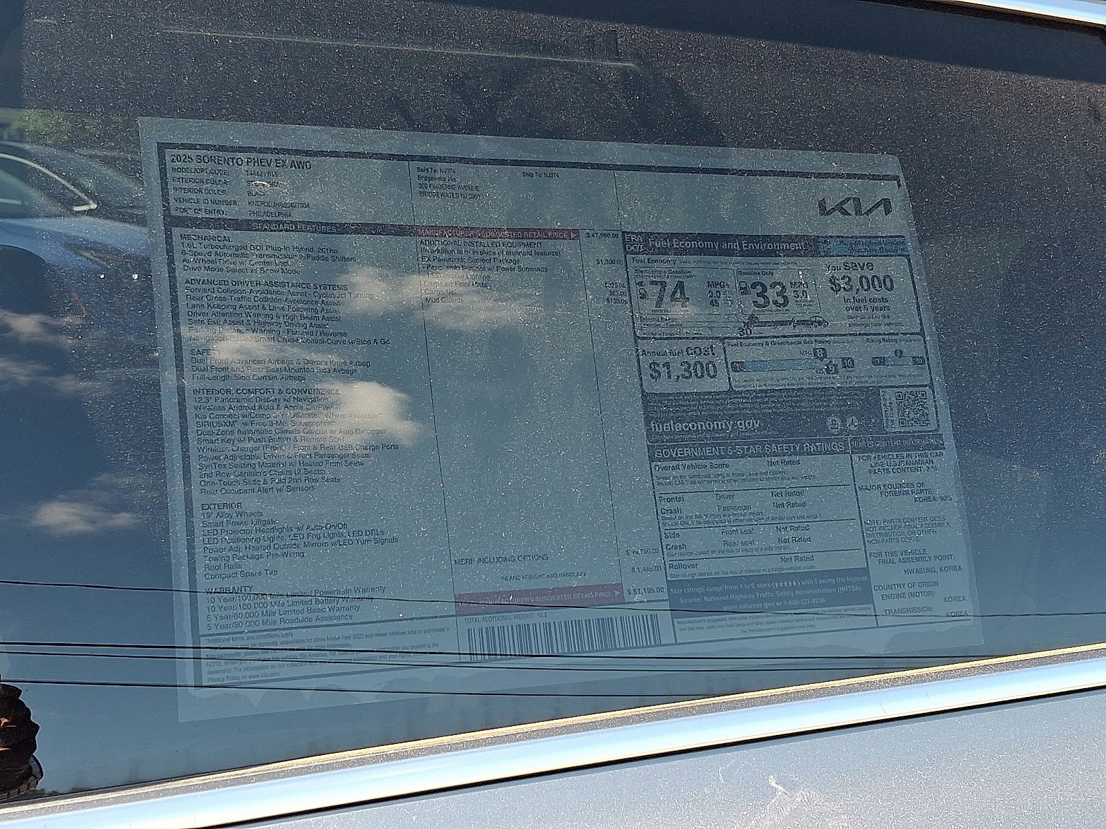 New 2025 Kia Sorento EX w/ EX Panoramic Sunroof Package image 18