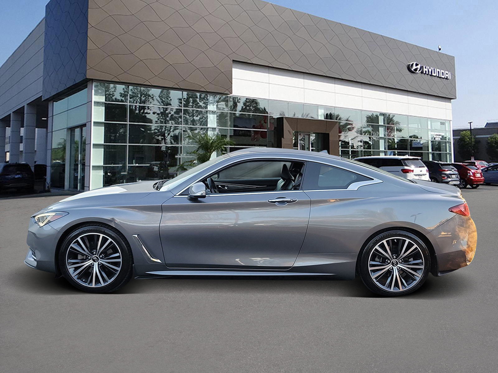 Used 2021 INFINITI Q60 3.0t Pure image 3