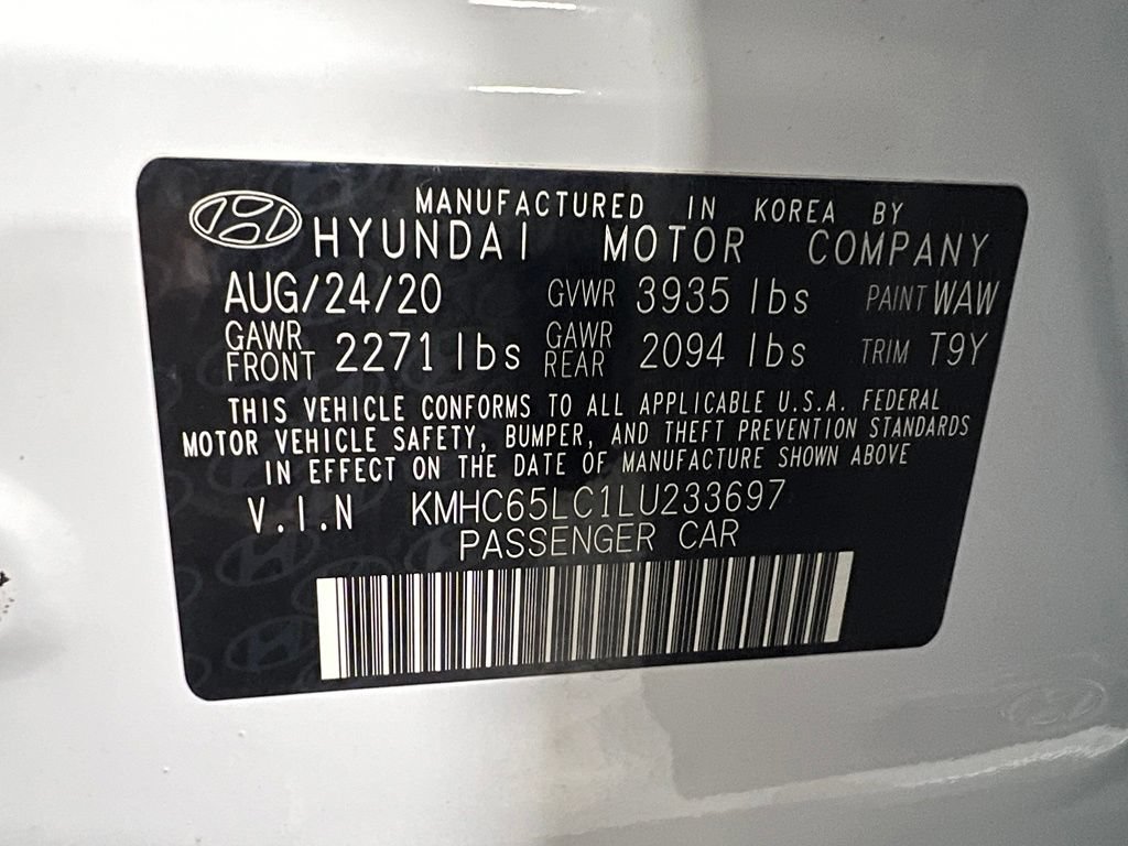 Used 2020 Hyundai Ioniq Blue FWD image 39