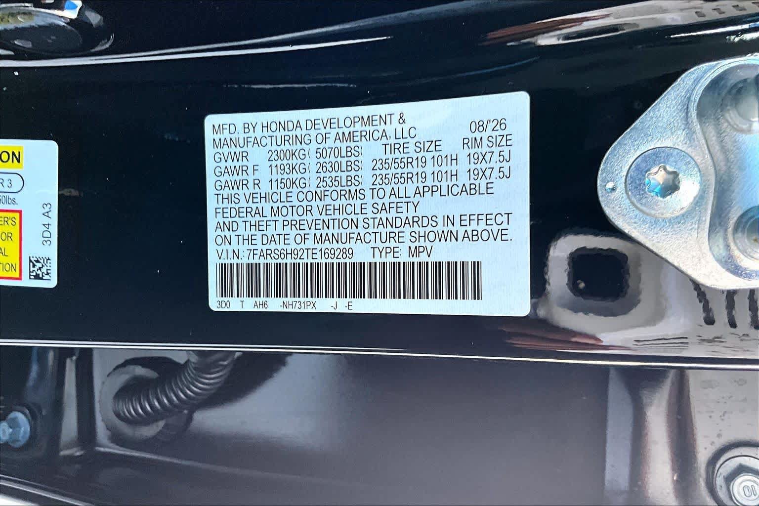 New 2026 Honda CR-V Sport Touring image 17