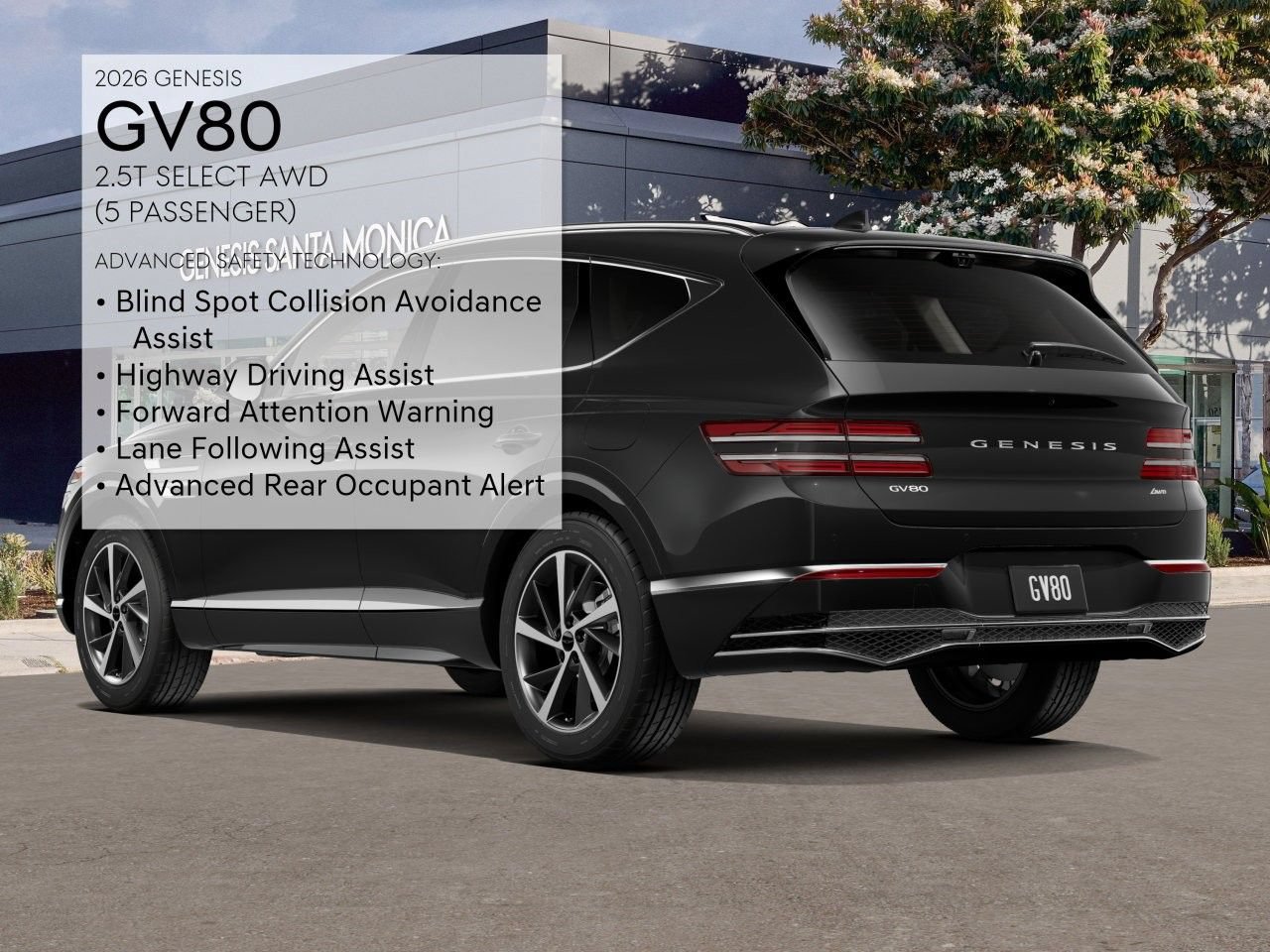 New 2026 Genesis GV80 2.5T Select AWD/4WD image 36