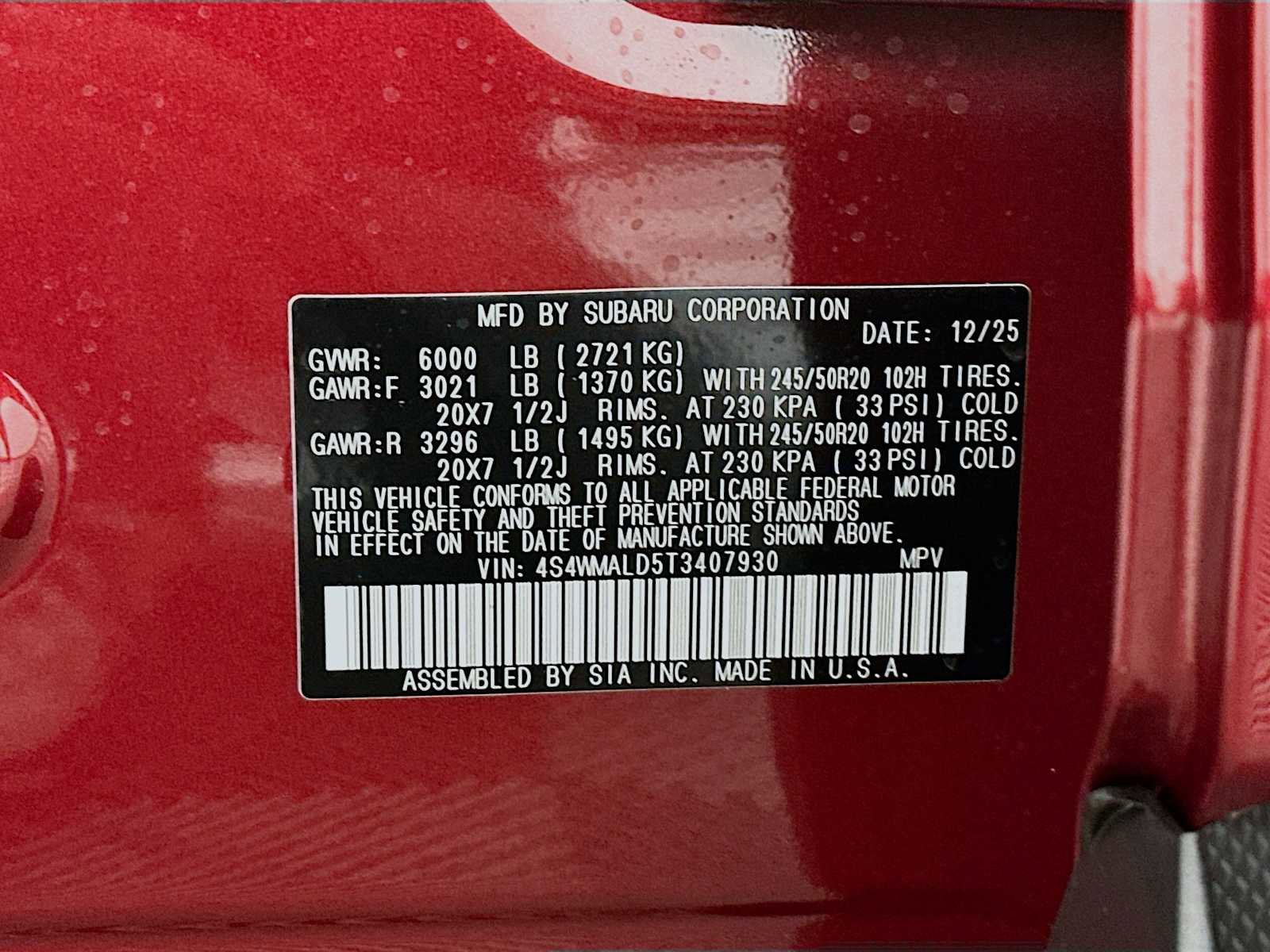 New 2026 Subaru Ascent Bronze Edition image 32