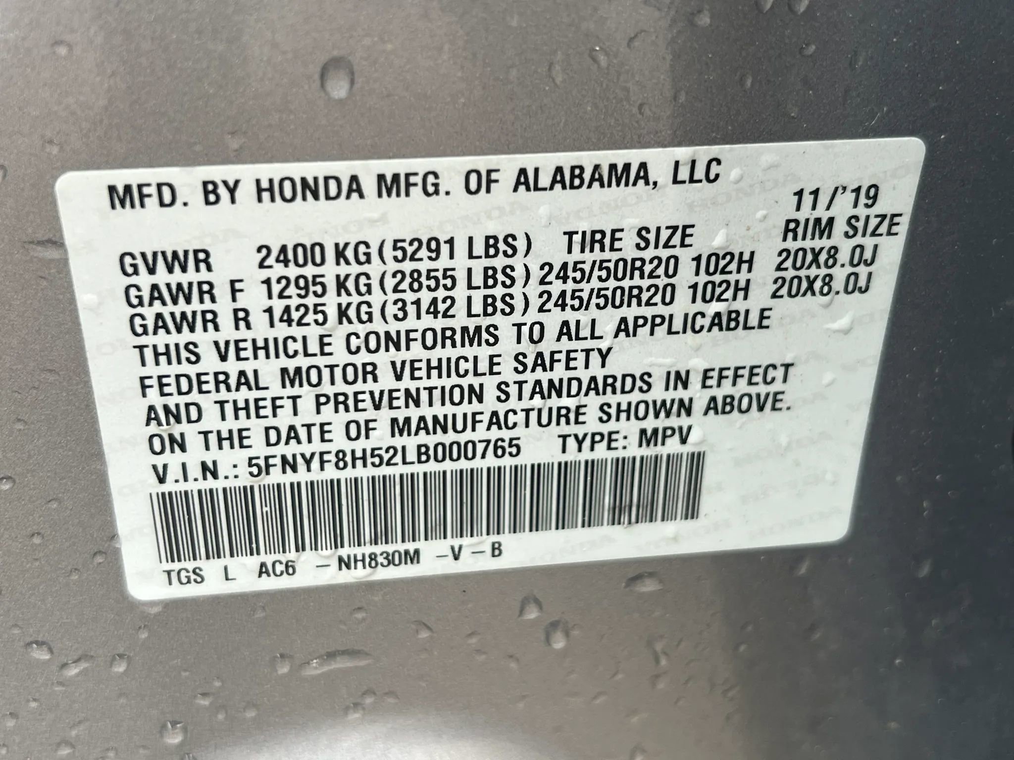 Used 2020 Honda Passport EX-L image 32