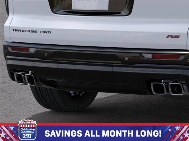 New 2026 Chevrolet Traverse RS w/ LPO, Floor Liner Package AWD/4WD image 14