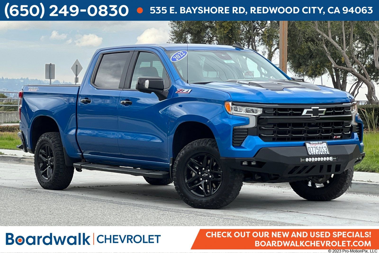 Used 2022 Chevrolet Silverado 1500 LT Trail Boss w/ LT Trail Boss Premium Package image 1