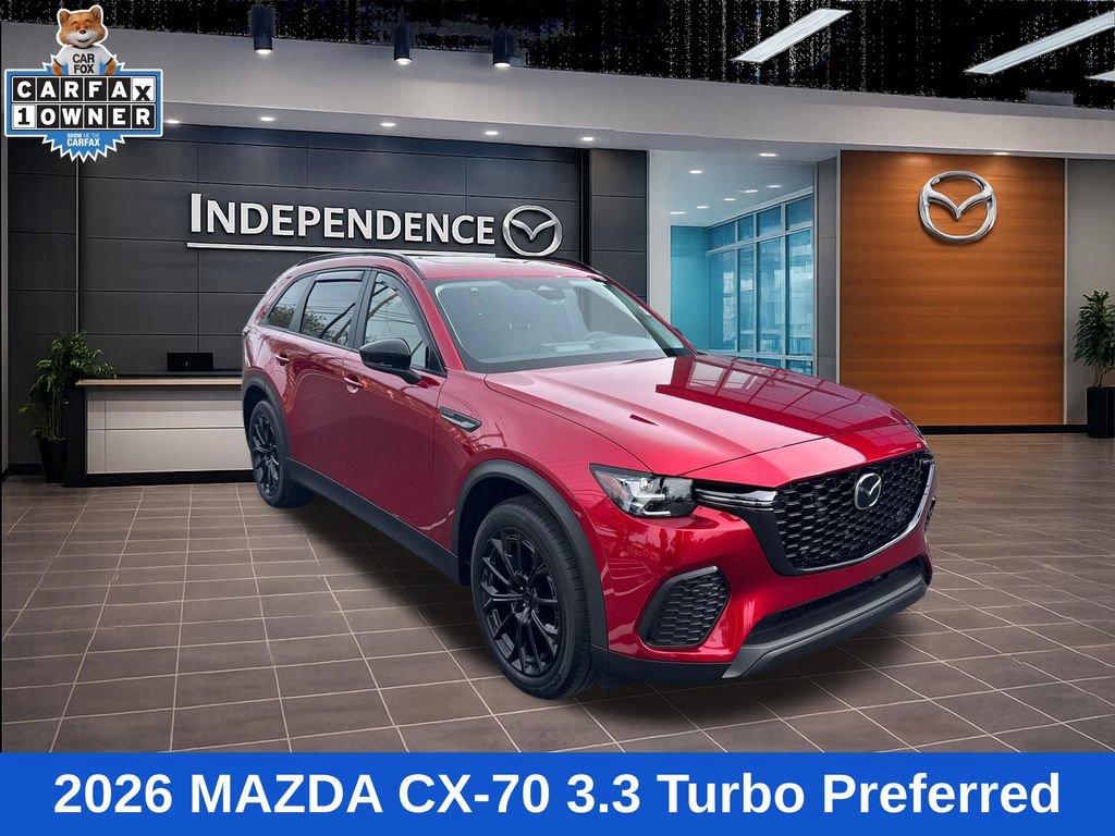 Certified 2026 MAZDA CX-70 3.3 Turbo w/ Preferred Package