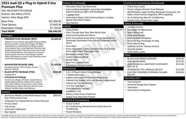 Used 2023 Audi Q5 e Premium Plus w/ Premium Plus Package AWD/4WD video 2