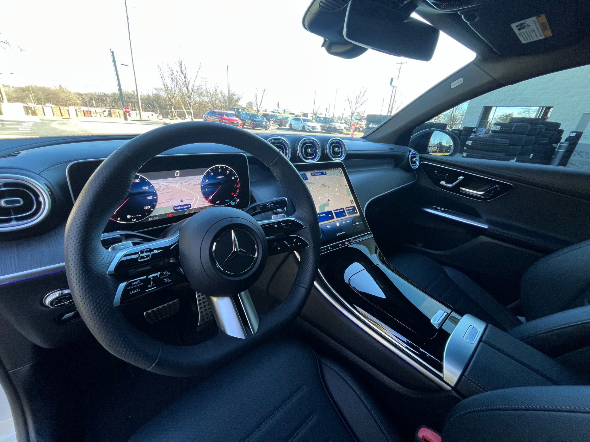Used 2025 Mercedes-Benz GLC 300 4MATIC NIGHT PKG, AMG LINE PKG image 10