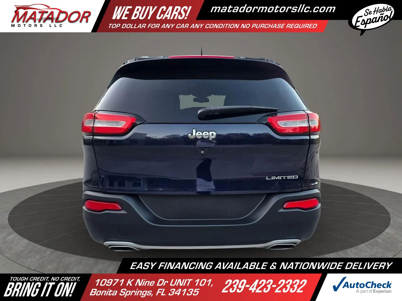 Used 2015 Jeep Cherokee Limited w/ Luxury Group FWD image 6