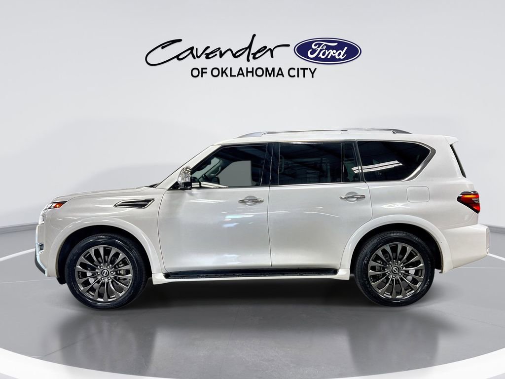Used 2023 Nissan Armada Platinum w/ Captain's Chairs Package RWD image 5