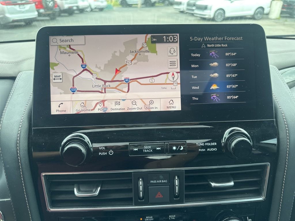 Used 2022 Nissan Armada Platinum w/ Captain's Chairs Package image 38