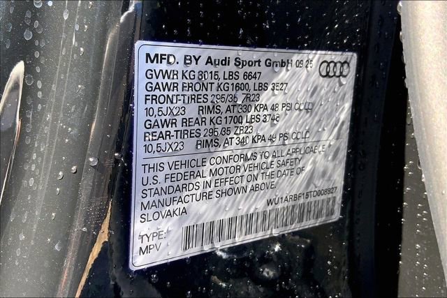 New 2026 Audi RS Q8 performance image 12