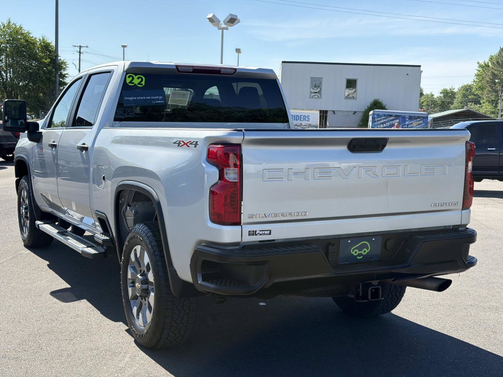 Used 2022 Chevrolet Silverado 2500 Custom w/ Custom Value Package AWD/4WD image 12