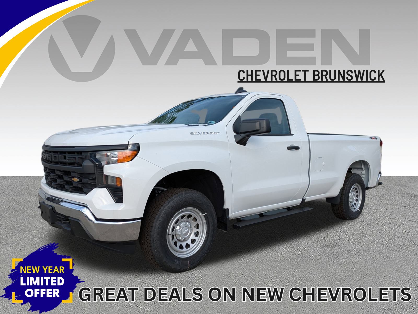 New 2025 Chevrolet Silverado 1500 W/T w/ WT Value Package image 1