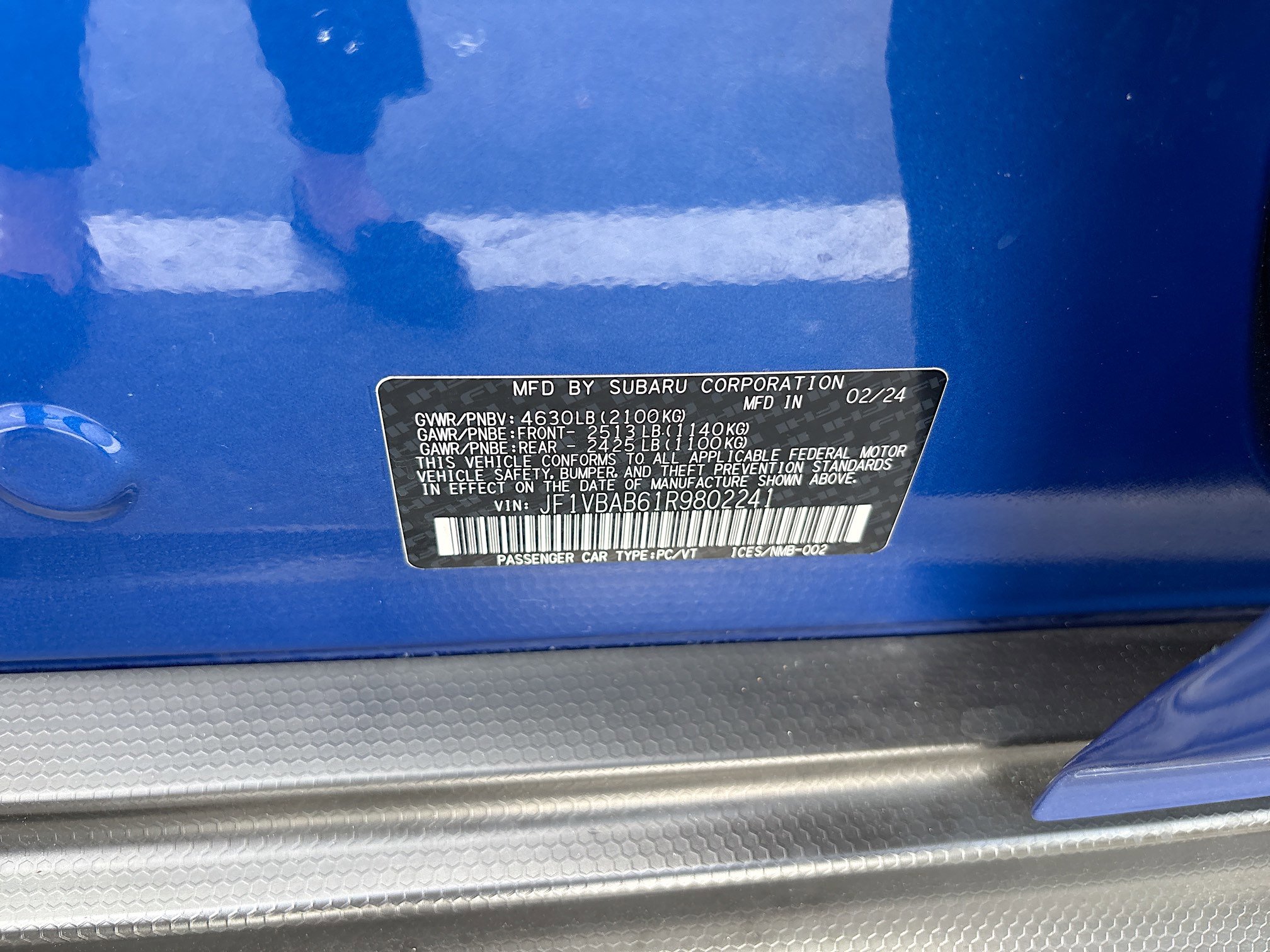 Used 2024 Subaru WRX AWD/4WD image 23