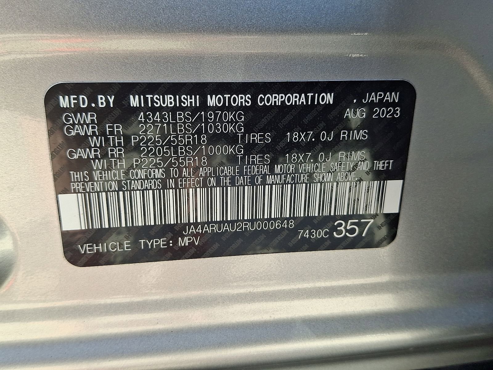 Used 2024 Mitsubishi Outlander Sport ES image 26