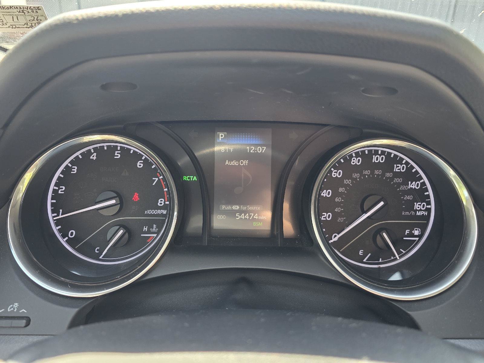 Used 2019 Toyota Camry SE w/ Audio Package FWD image 10