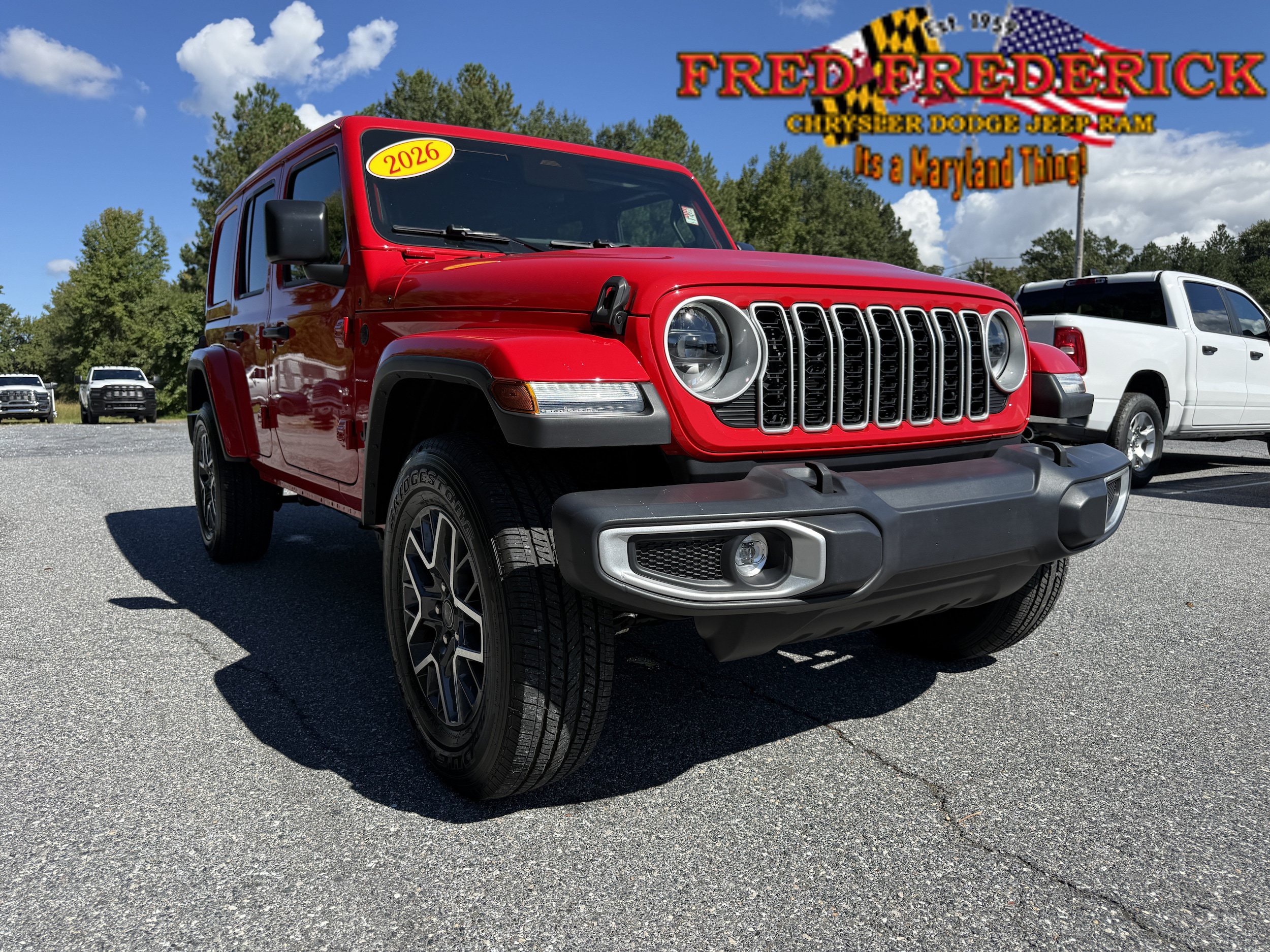 Used 2026 Jeep Wrangler Unlimited Sahara AWD/4WD image 1
