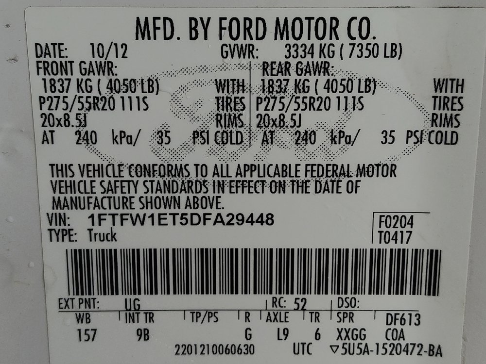 Used 2013 Ford F150 Platinum AWD/4WD image 33