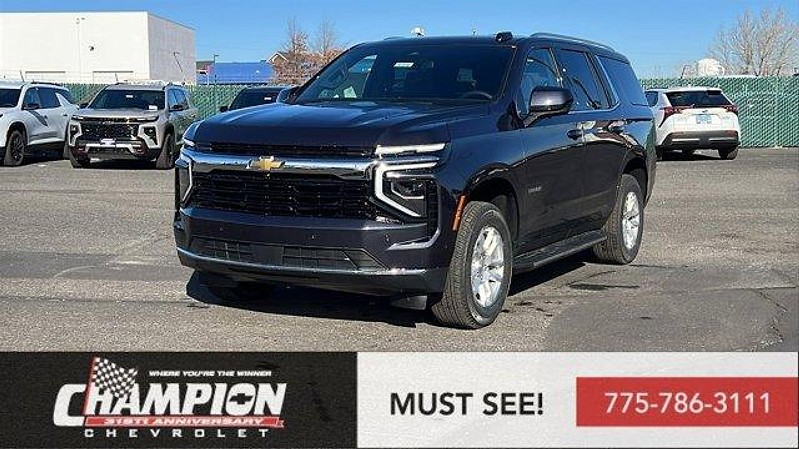 New 2026 Chevrolet Tahoe LS w/ LPO, Get Active Package image 1
