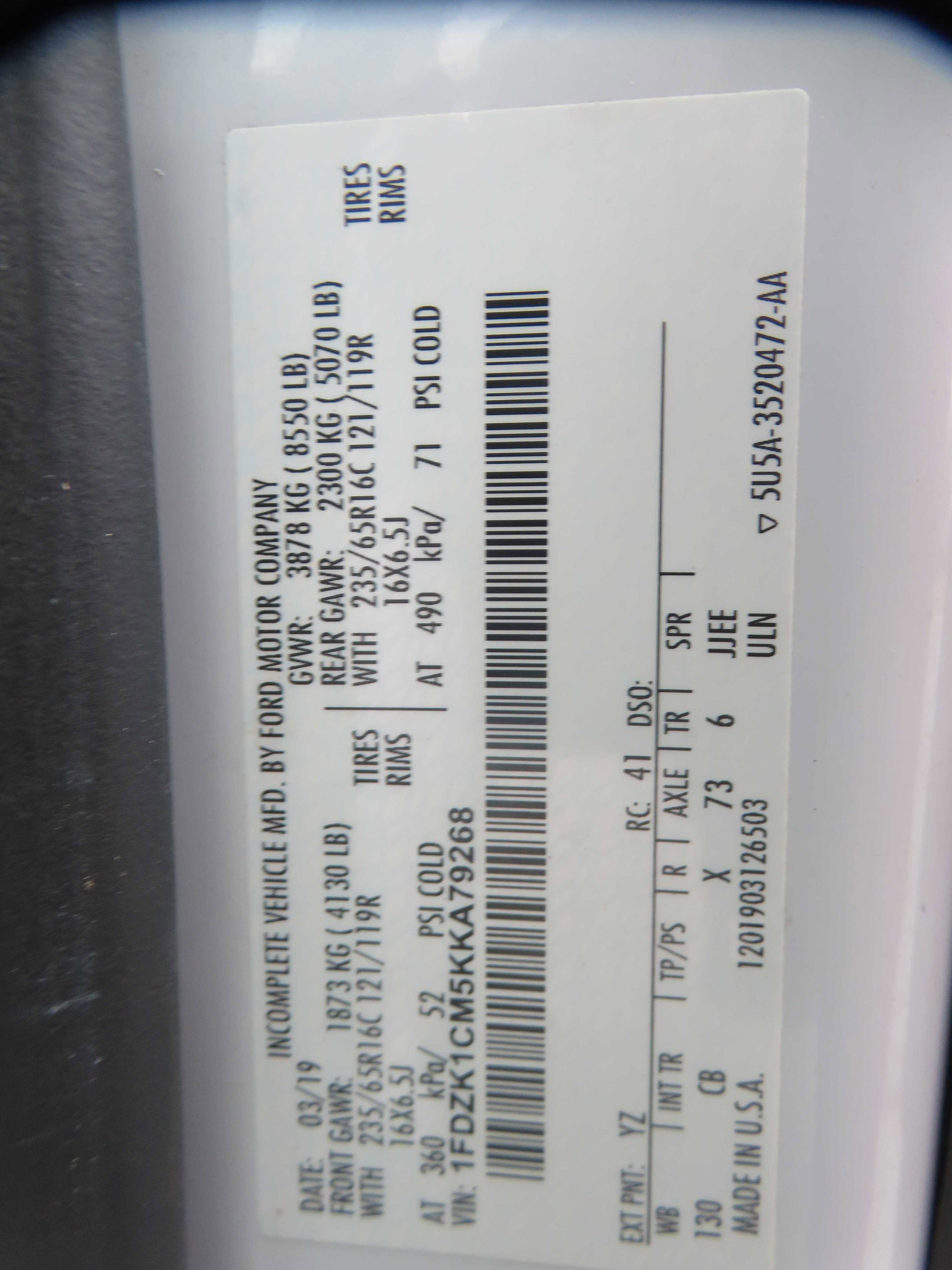 Used 2019 Ford Transit 150 XLT image 79