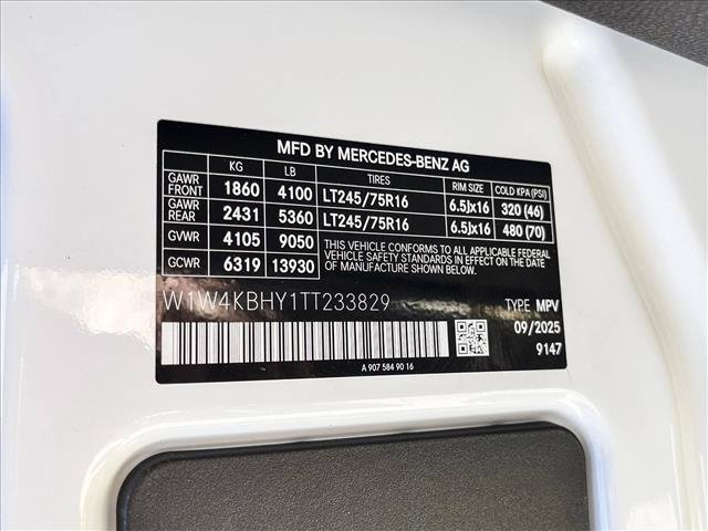 Used 2026 Mercedes-Benz Sprinter 2500 image 25