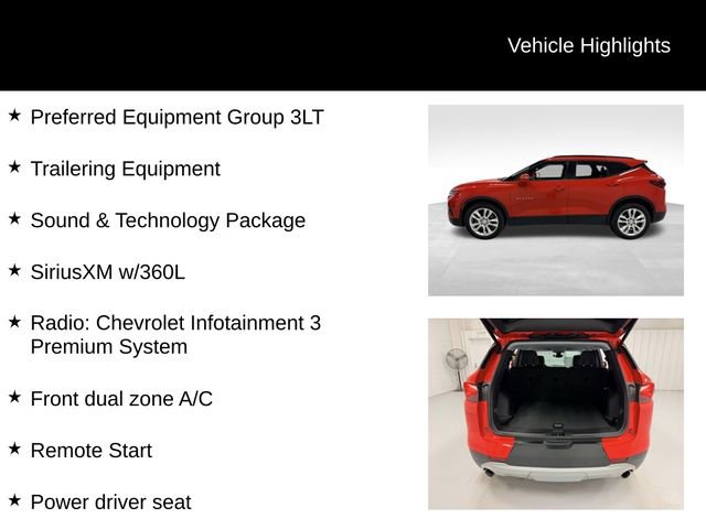 Certified 2020 Chevrolet Blazer LT w/ Sound & Technology Package image 27