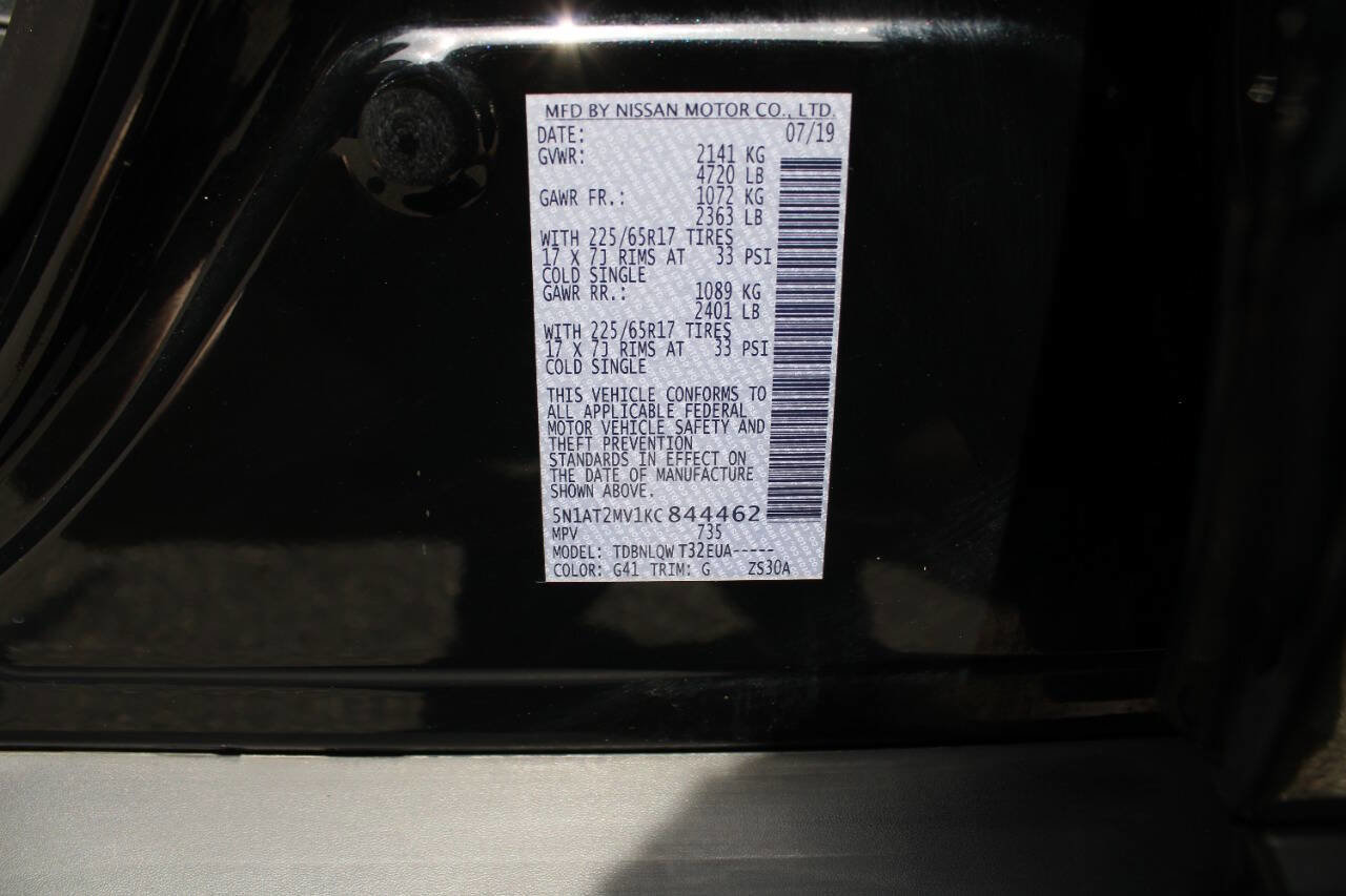 Used 2019 Nissan Rogue SV image 43