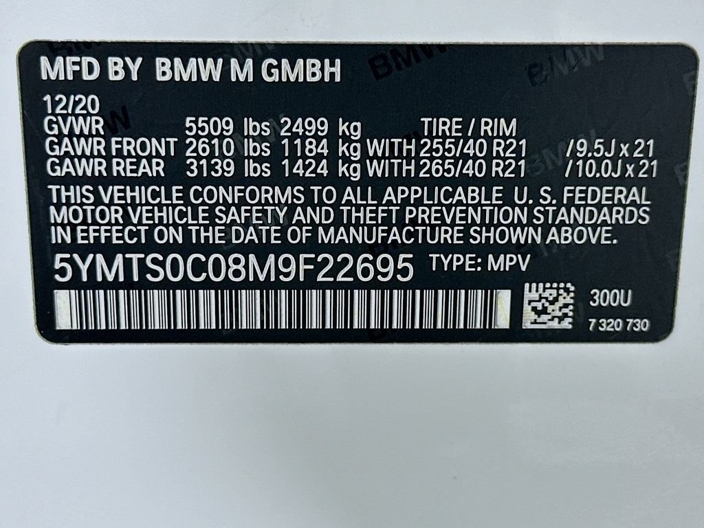 Used 2021 BMW X3 M w/ Competition Package AWD/4WD image 33