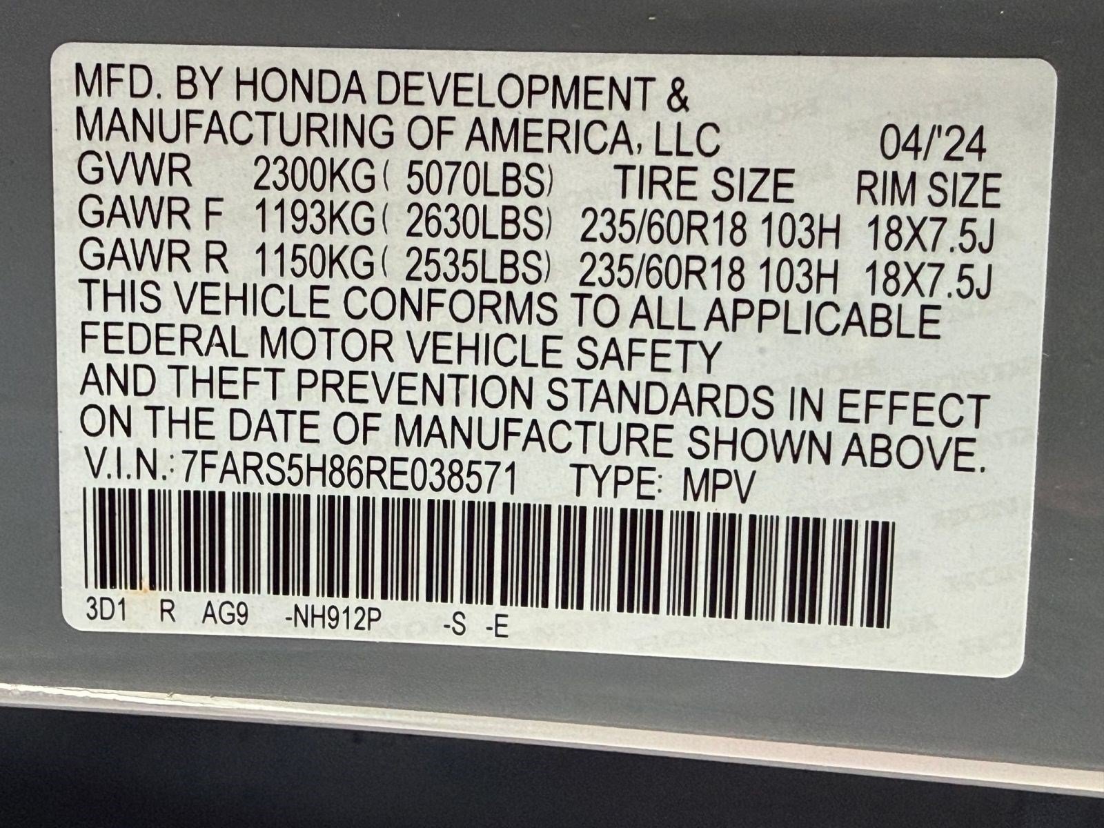 Used 2024 Honda CR-V Sport-L image 23