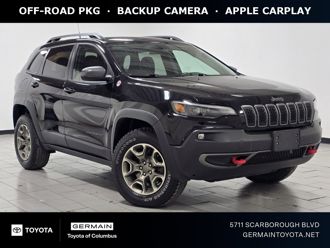 Used 2020 Jeep Cherokee Trailhawk AWD/4WD image 1