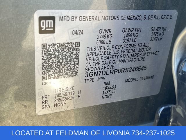 Certified 2024 Chevrolet Equinox EV LT w/ Active Safety Package 3 image 31