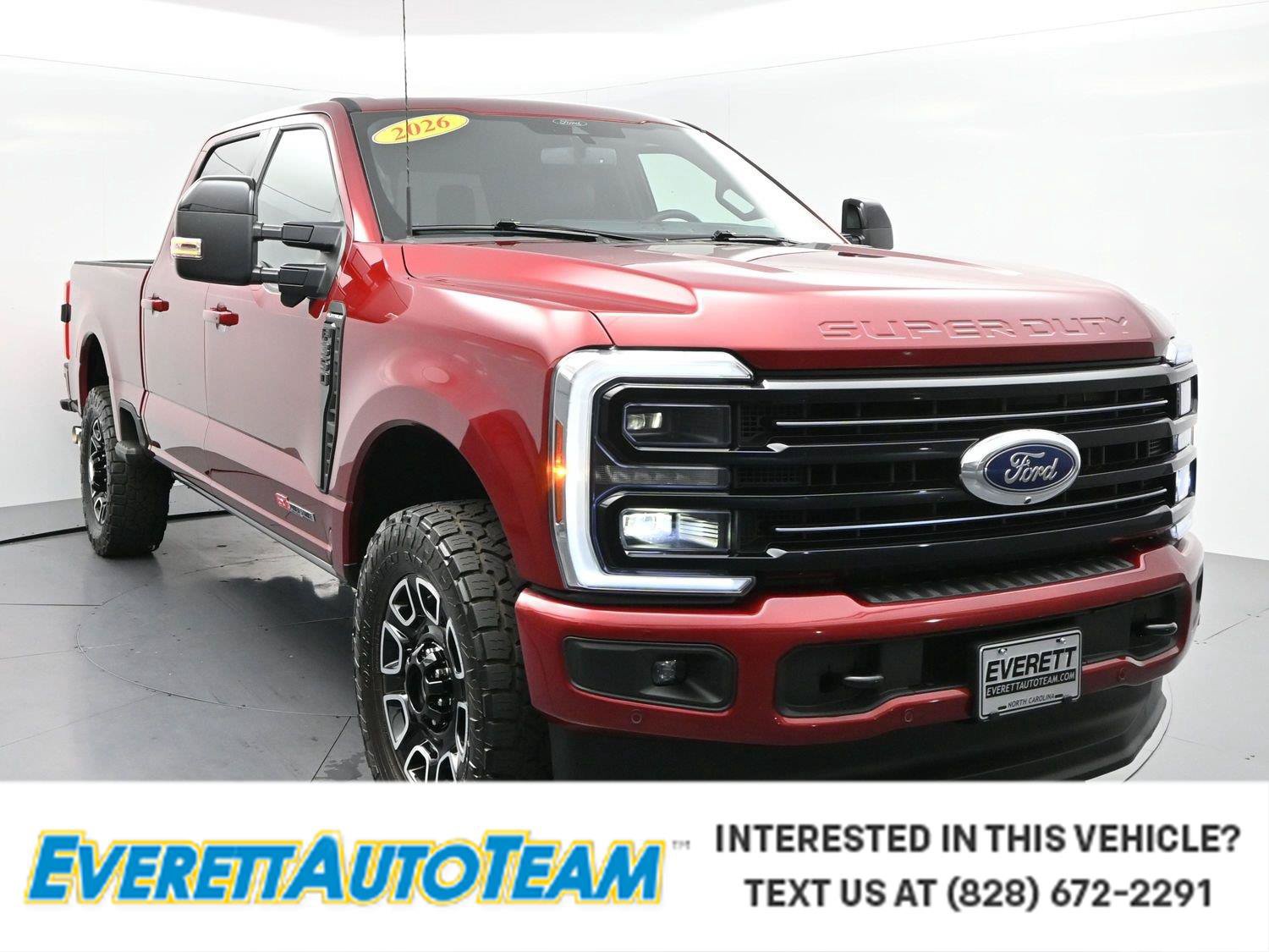 Used 2026 Ford F350 Platinum w/ FX4 Off-Road Package