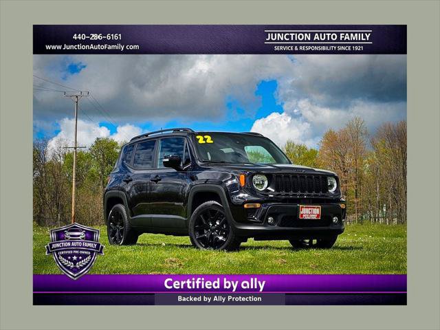 Certified 2022 Jeep Renegade Altitude w/ Convenience Group AWD/4WD 360° Tour