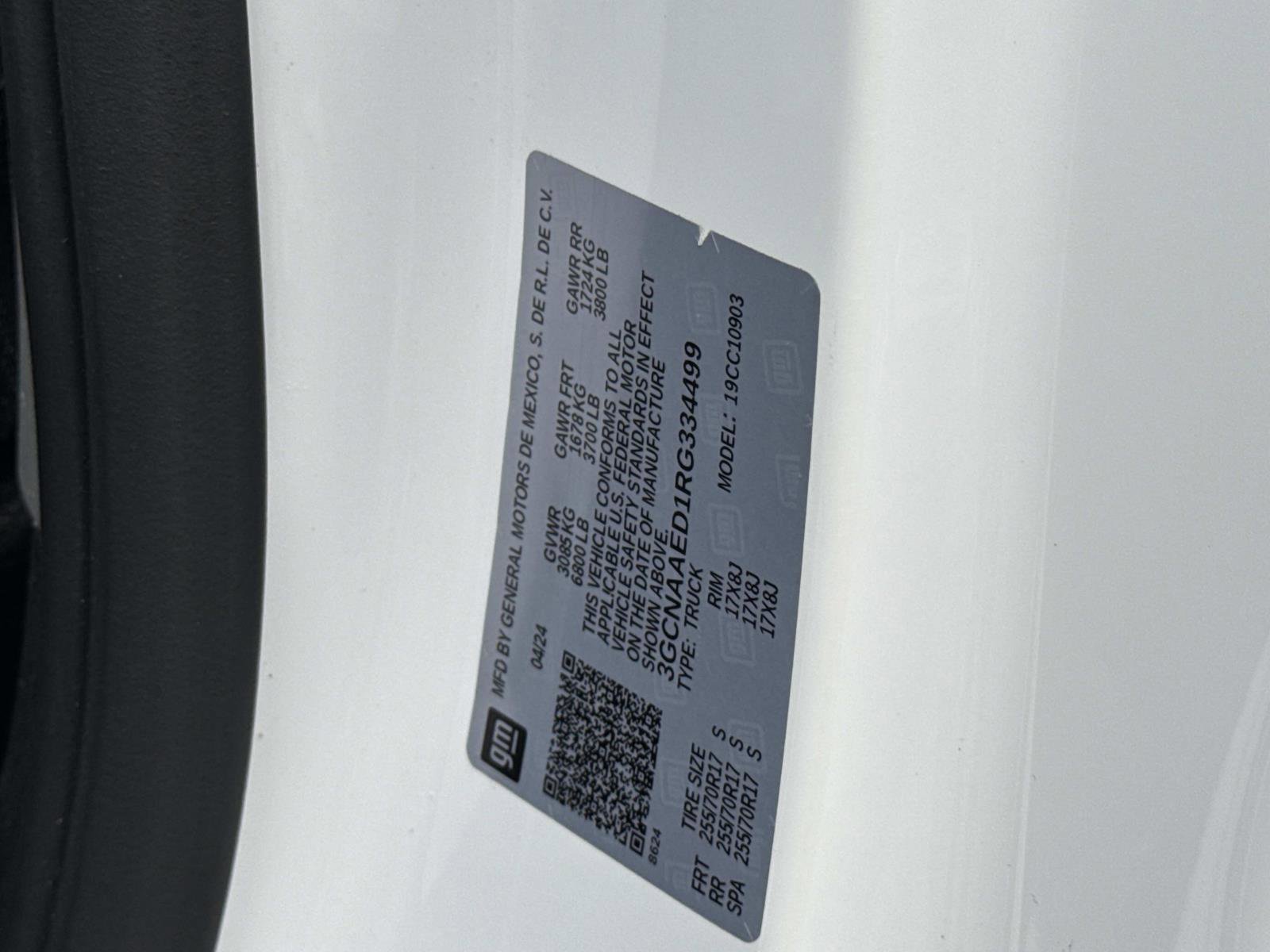 Used 2024 Chevrolet Silverado 1500 W/T w/ WT Fleet Convenience Package image 28