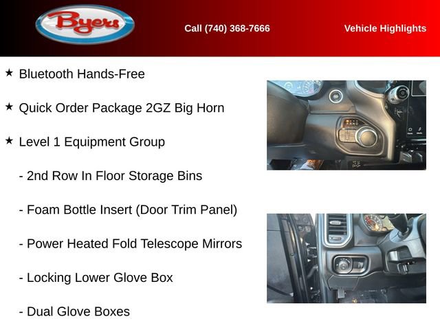 Used 2024 RAM 2500 Big Horn w/ Safety Group image 13