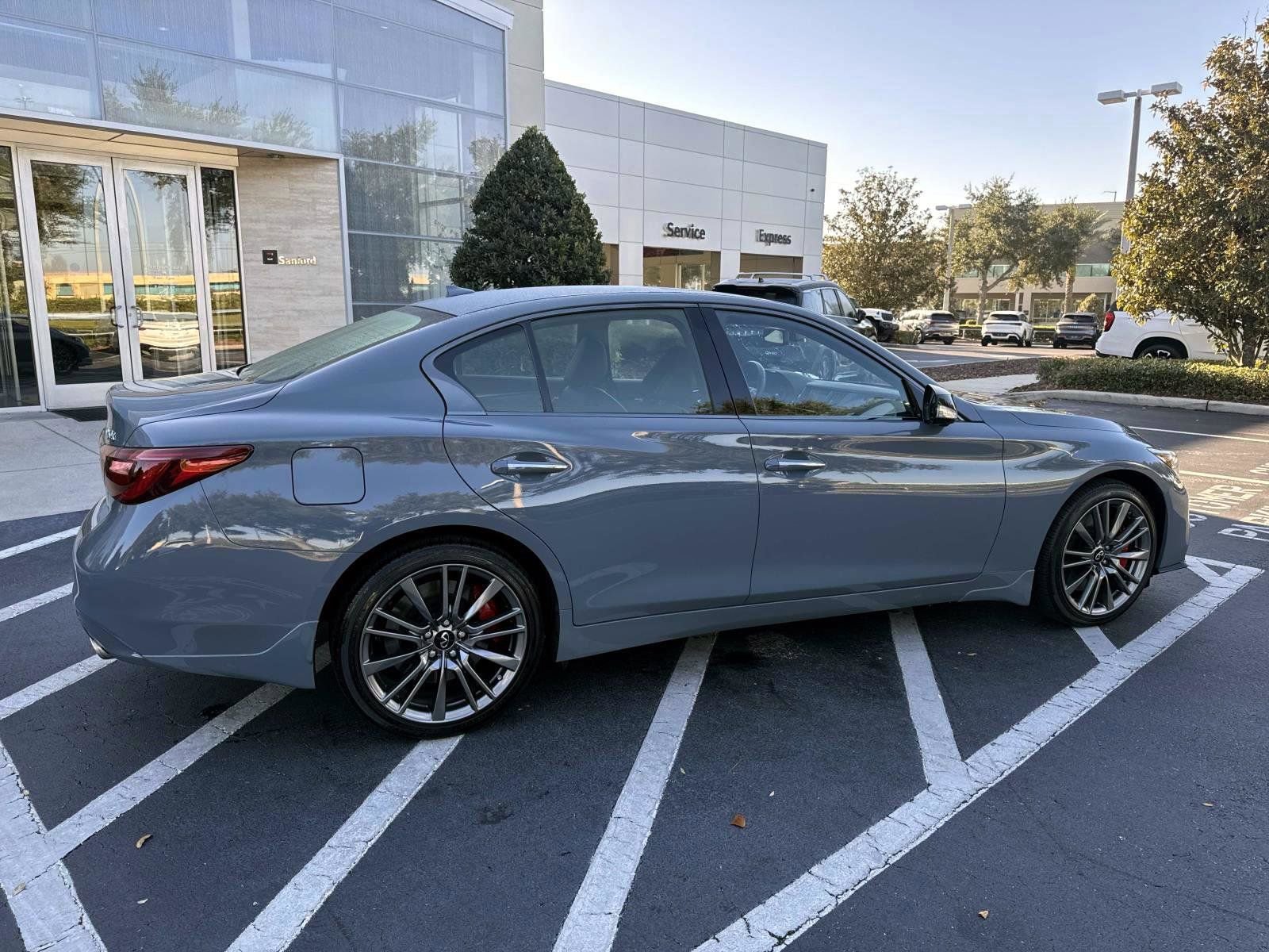 Certified 2024 INFINITI Q50 Red Sport 400 image 2